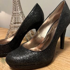 Alfani black Maddy stilettos